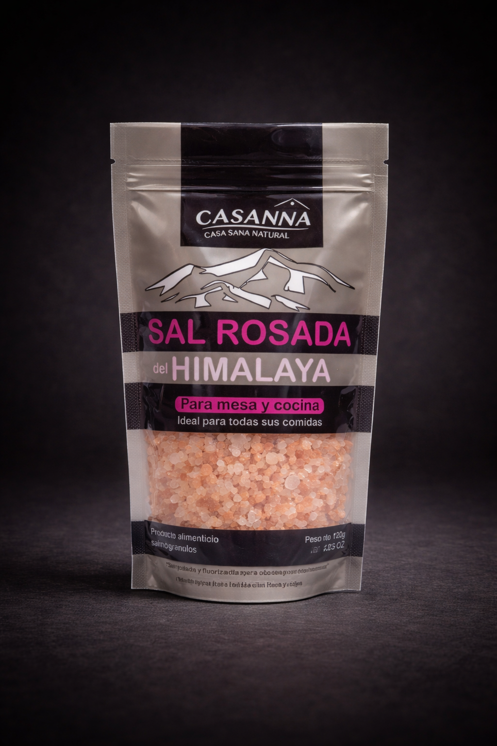 Sal Rosada del Himalaya 120g – Casanna